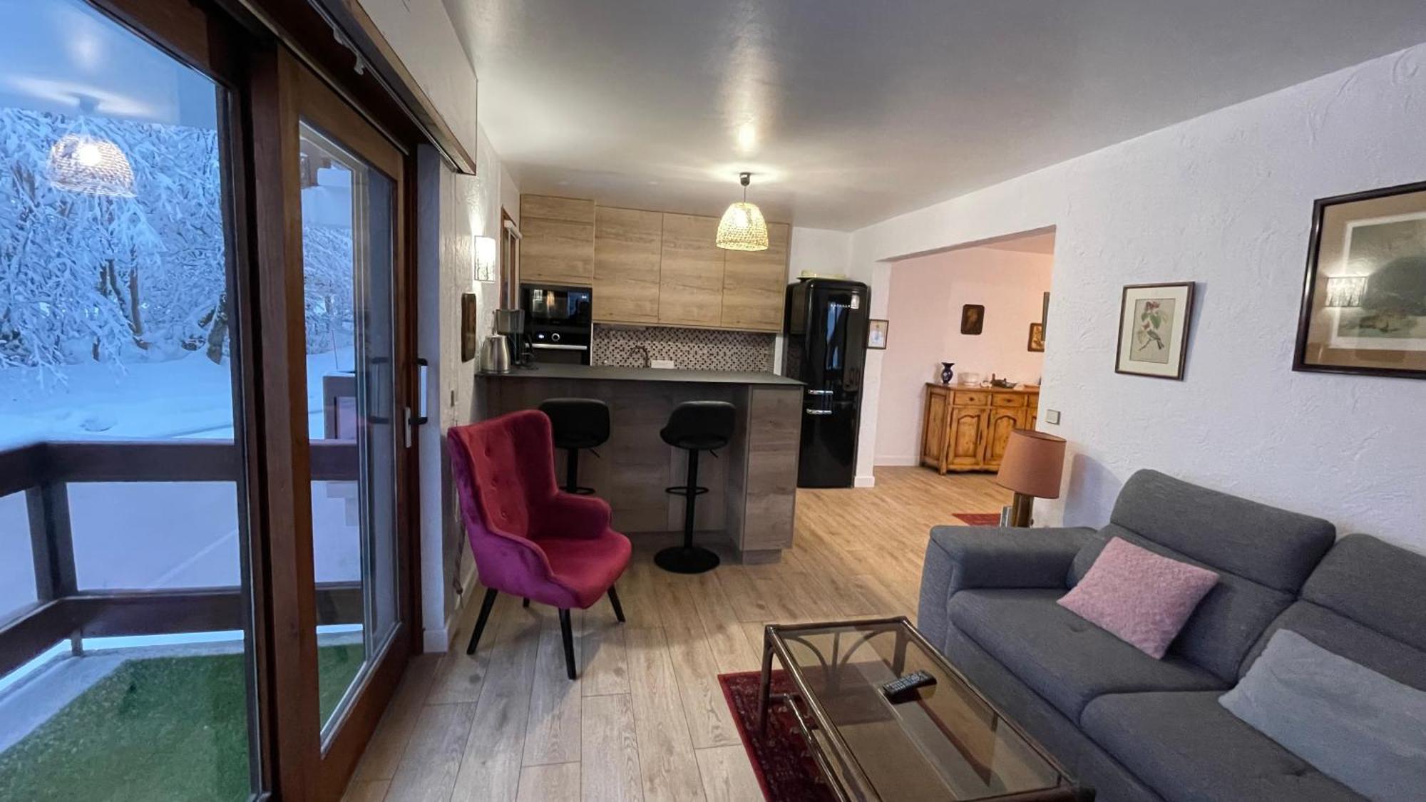 Les Comtes De Savoie - Appartement Renove Proche Du Centre De Megeve Avec Vue Sur Le Mont D'Arbois Buitenkant foto