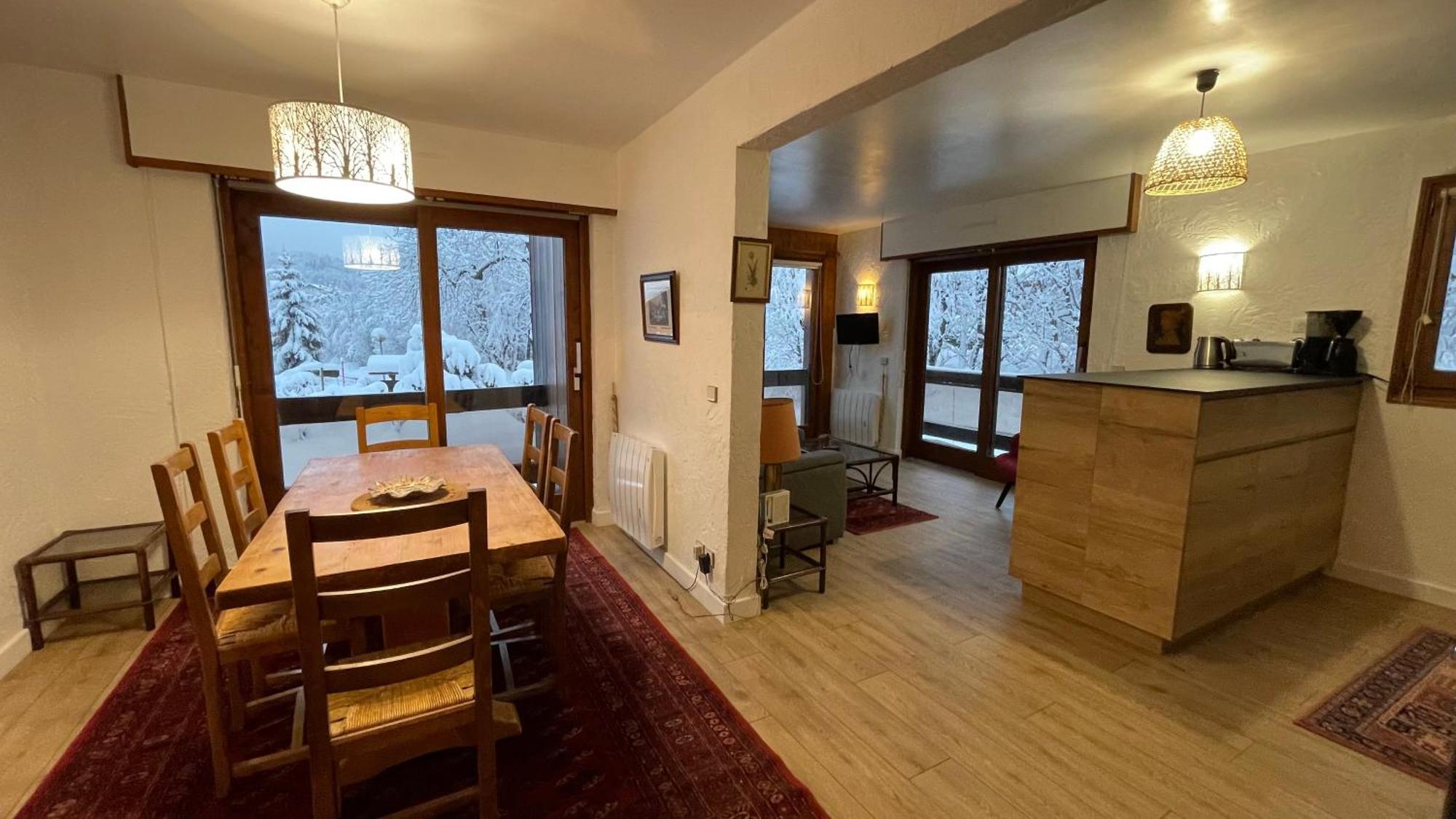 Les Comtes De Savoie - Appartement Renove Proche Du Centre De Megeve Avec Vue Sur Le Mont D'Arbois Buitenkant foto